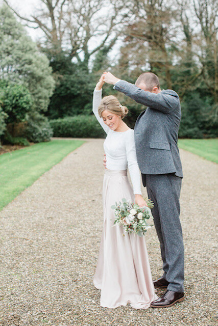 Sweater wedding deals dress
